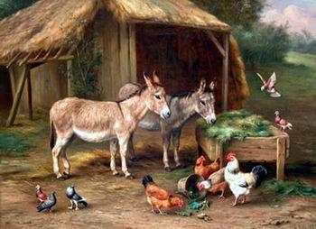 unknow artist Cocks and horses110 oil painting image